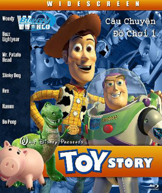 B355. Toy story 1 - Câu Chuyện Đồ Chơi 1 2D 25G (DTS-HD 7.1) 